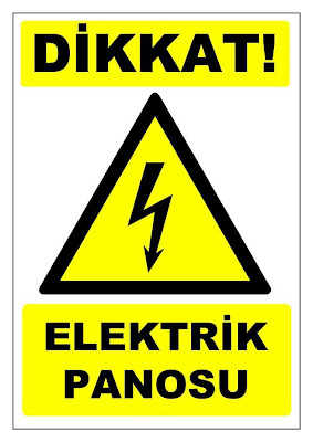 Dikkat Elektrik Panosu!