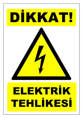 Dikkat Elektrik Tehlikesi!