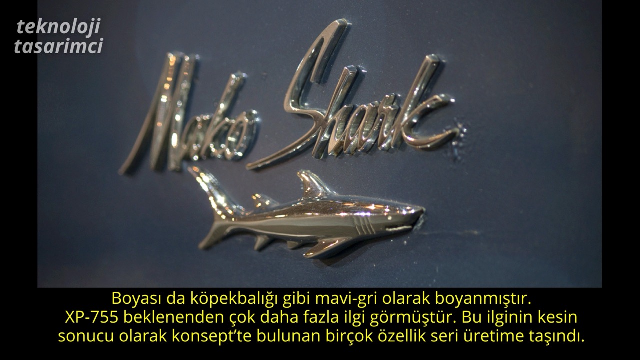 Mako Shark I Corvette detay