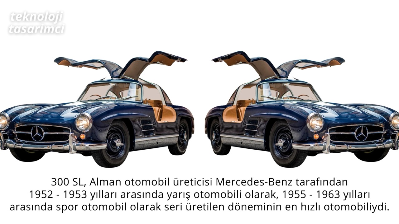 Mercedes-Benz 300 SL detay