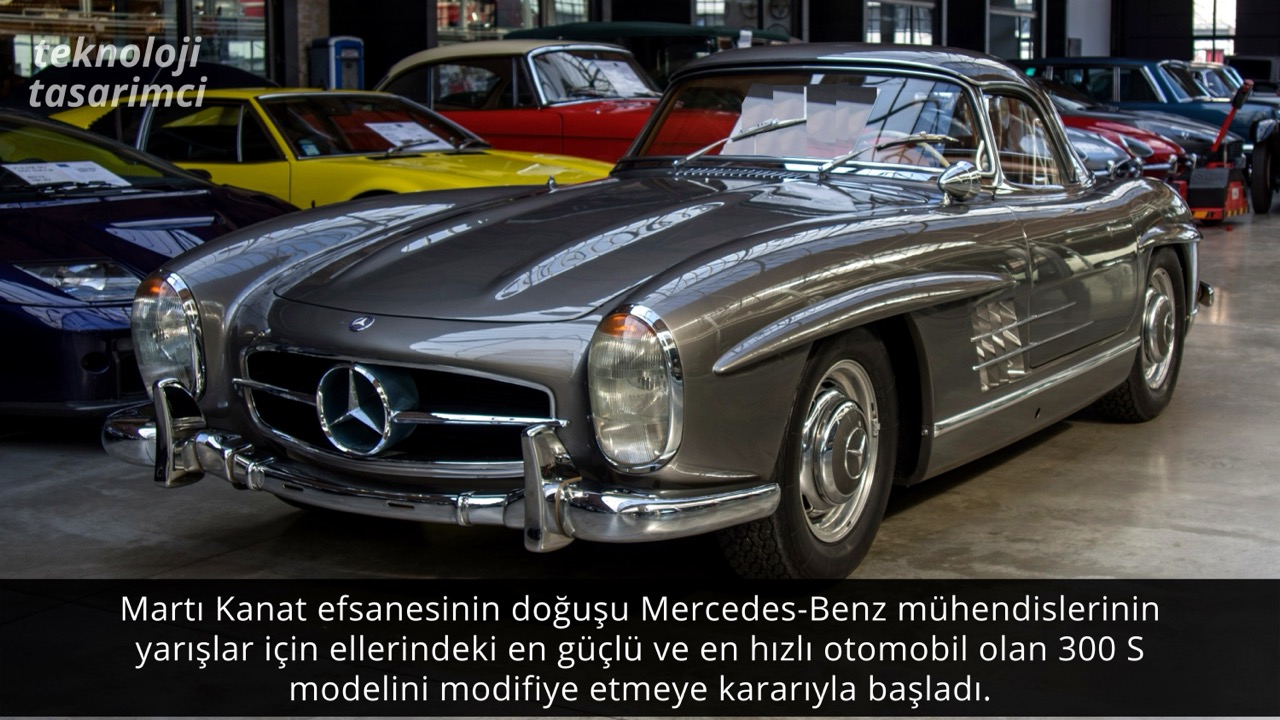 Mercedes-Benz 300 SL detay