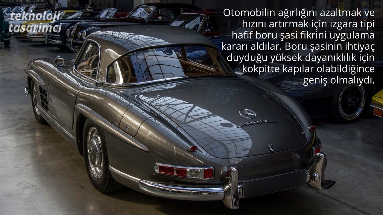 Mercedes-Benz 300 SL detay