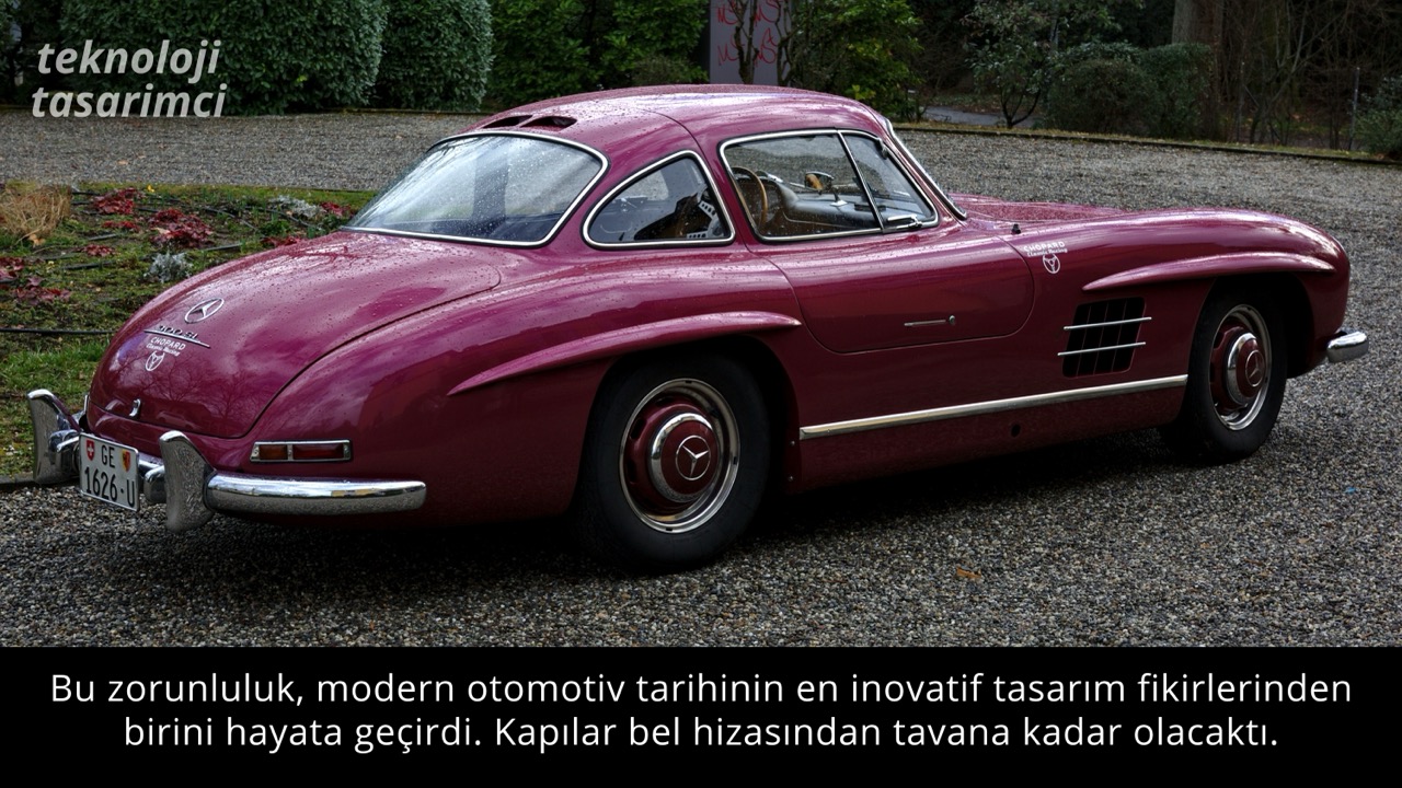 Mercedes-Benz 300 SL detay
