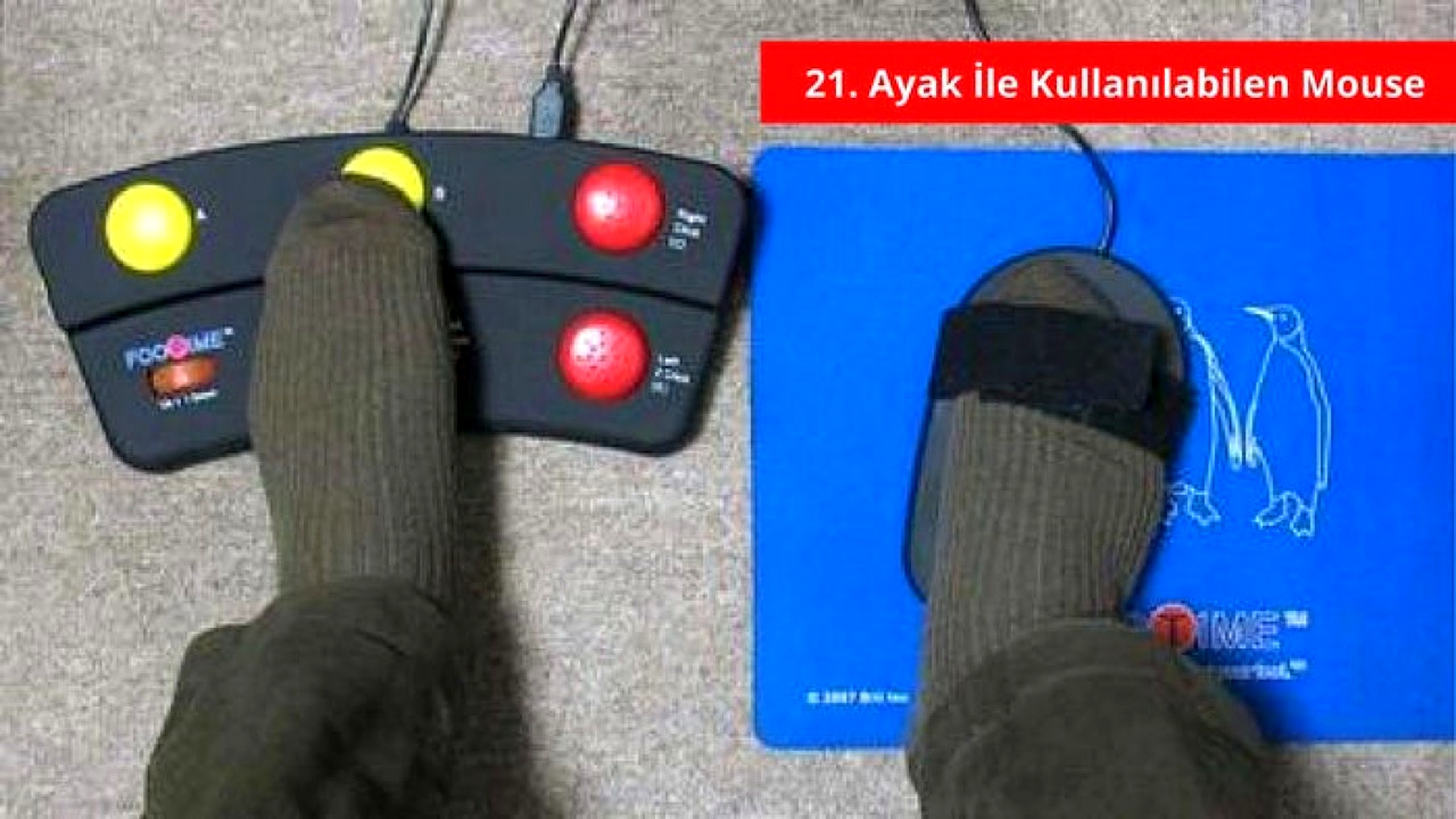 Ayak mouse detay