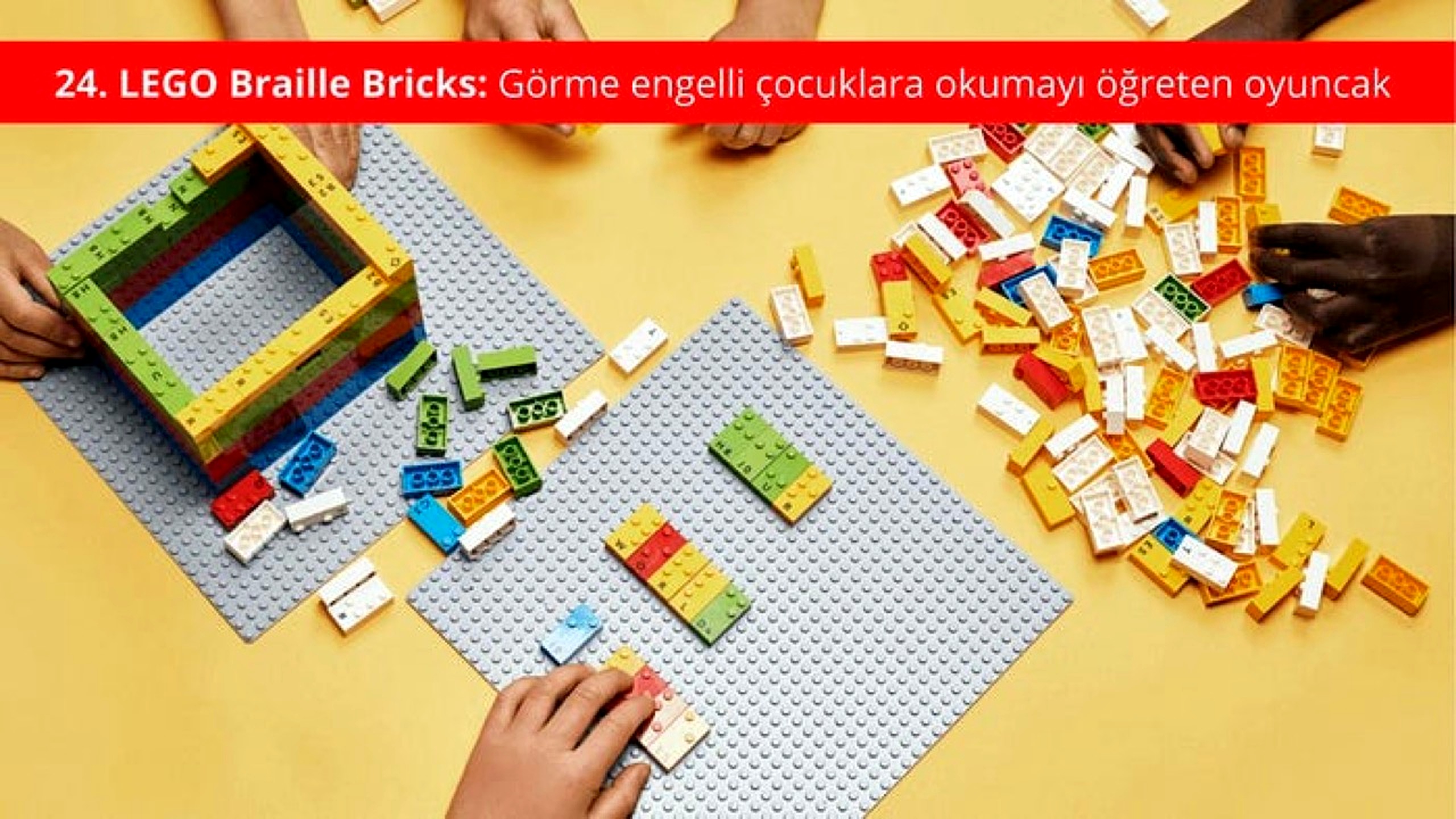 LEGO Braille Bricks detay