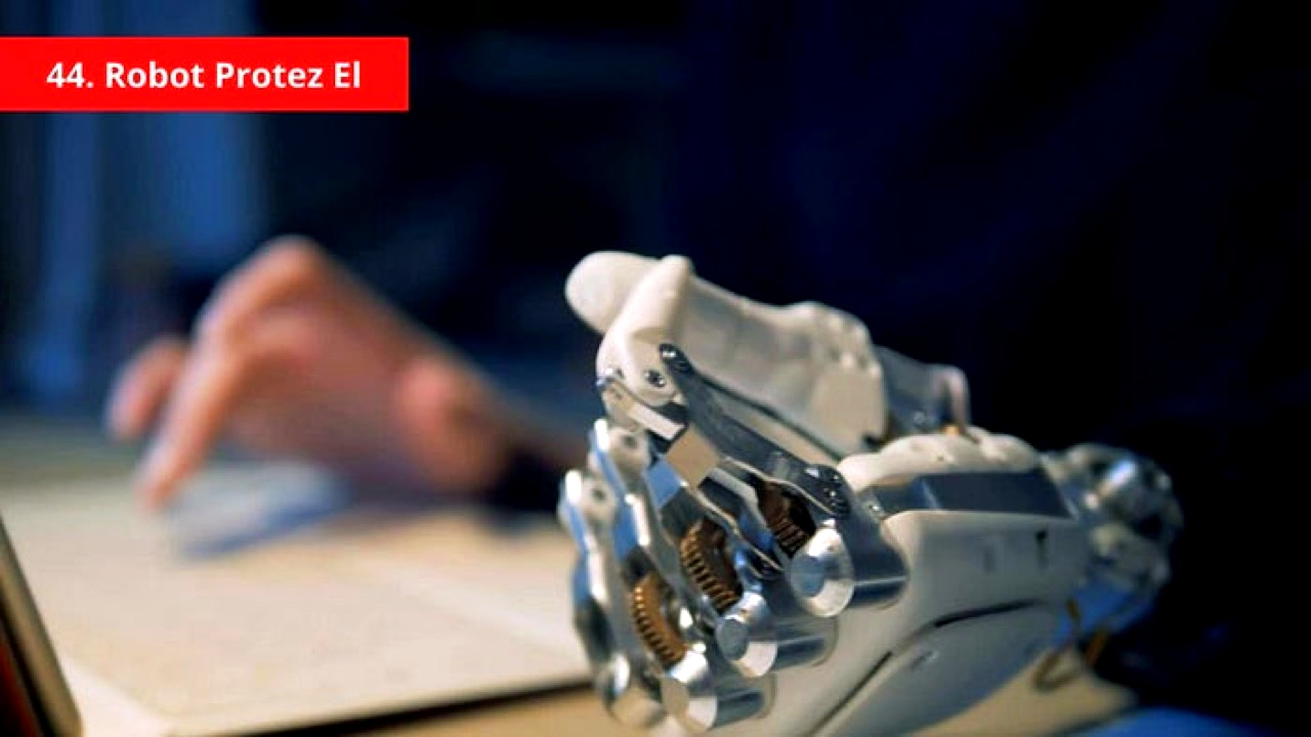 Robot protez el detay